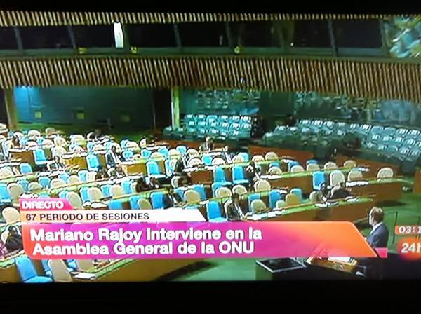 Rajoy en la ONU no despierta pasiones