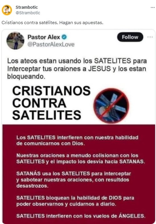 Cristianos contra satelites 2